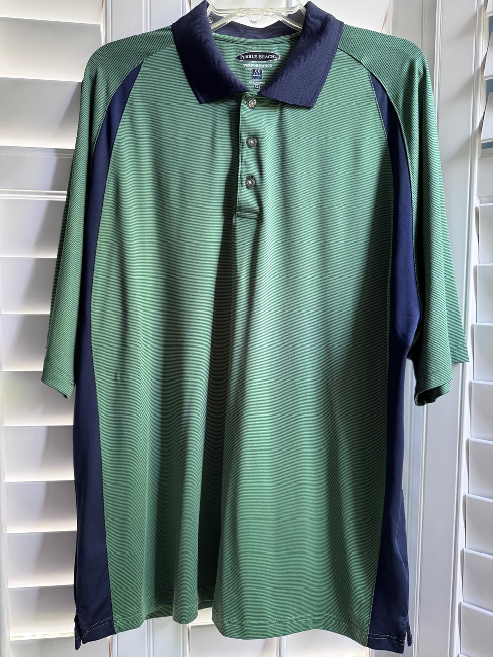 Pebble Beach golf shirt men's XL